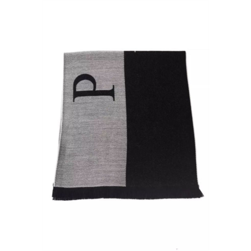 Philipp Plein elegant fringed logo mens scarf
