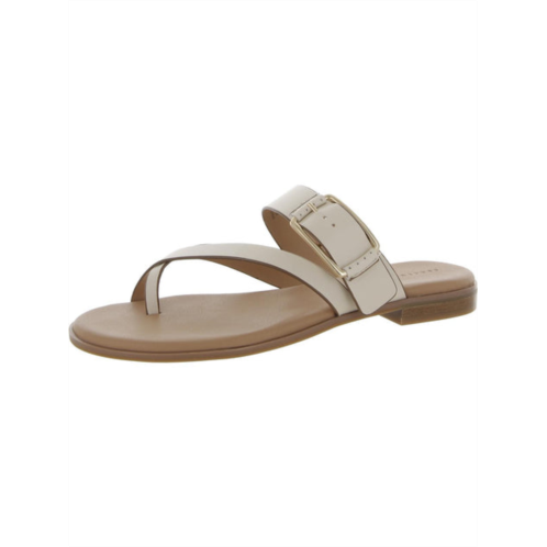Sanctuary spring womens leather flip-flop slide sandals