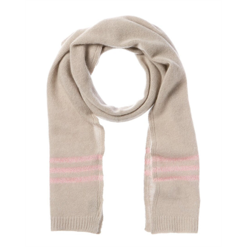 Portolano lurex stripes cashmere scarf