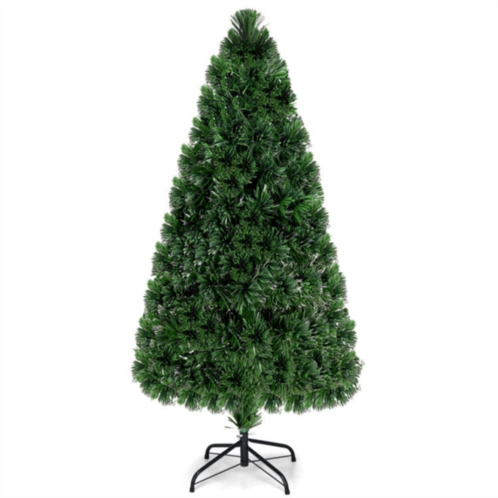 Hivvago 3 / 4 / 5 / 6 fiber optic artificial pvc christmas tree-5 ft