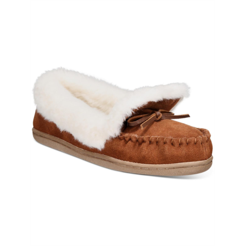 Charter Club dorenda womens suede cozy moccasin slippers