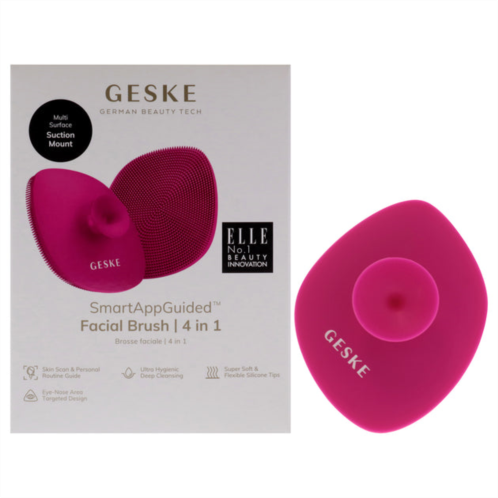 Geske facial brush 4 in 1 - magenta by for women - 1 pc brush