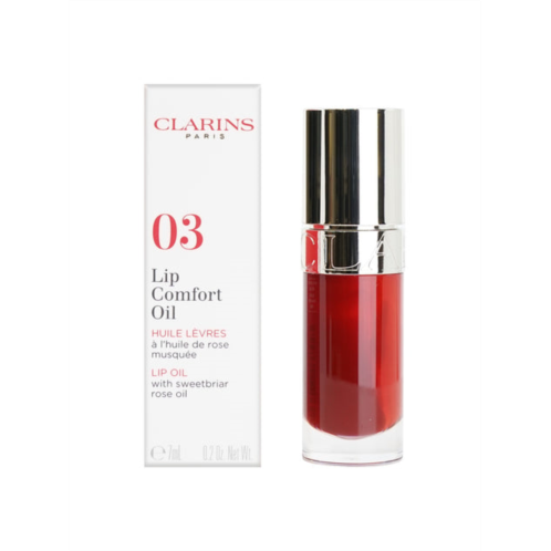 Clarins lip comfort oil enhances & nourishes 03 cherry 0.2 oz