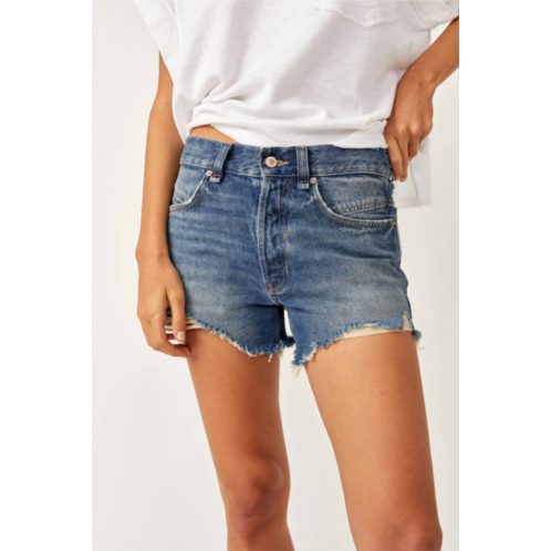 Free People now or never denim short in west end