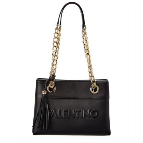 Valentino by Mario Valentino kali embossed leather shoulder bag