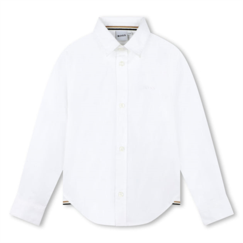 BOSS white long sleeves shirt