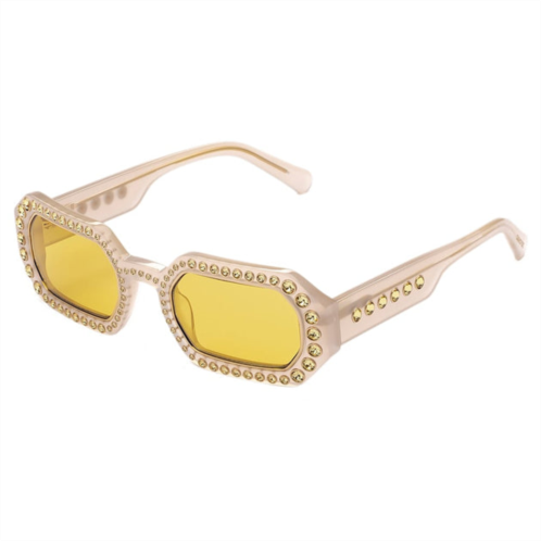Swarovski womens 48 mm white sunglasses 5625302
