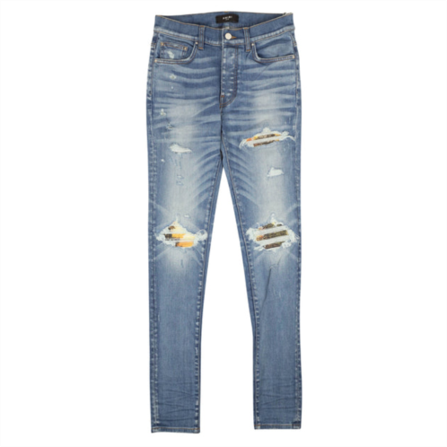 Amiri aloha mx1 70s straight-fit jeans - indigo