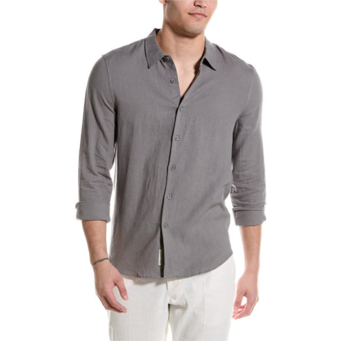 Onia standard linen-blend shirt