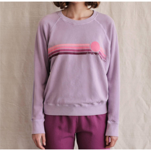 Sundry rainbow sweatshirt in lavender