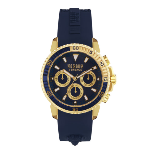 Versus Versace mens 45mm blue quartz watch vsplo1421
