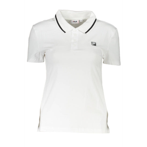 Fila chic polo with contrasting womens accents