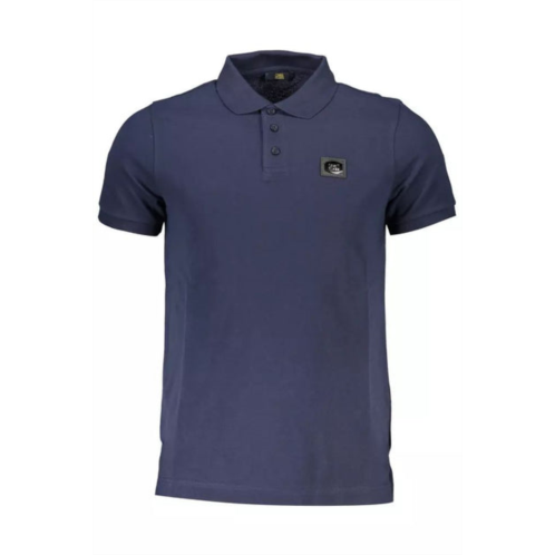 Cavalli Class elegant cotton polo with chic mens detailing