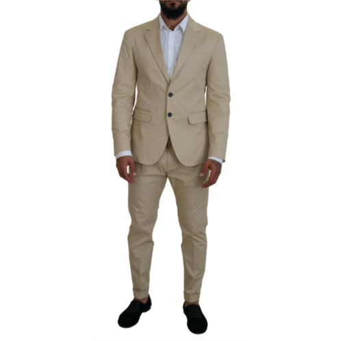 Dsquared² dsqua² cotton single breasted 2 piece cipro mens suit