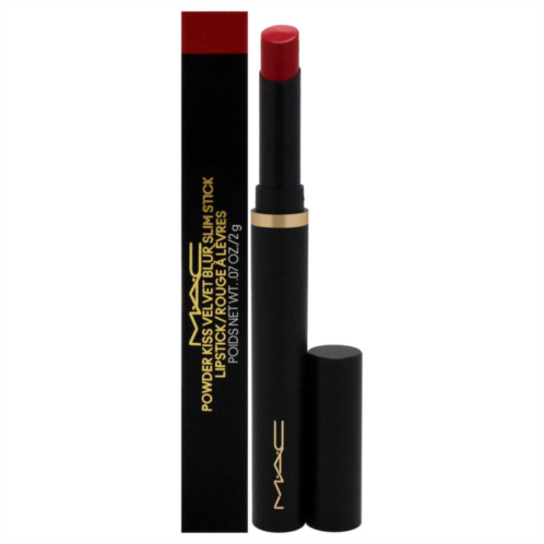 MAC powder kiss velvet blur slim stick - 889 ruby new by for women - 0.07 oz lipstick