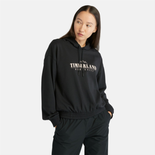 Timberland womens season linear logo hoodie