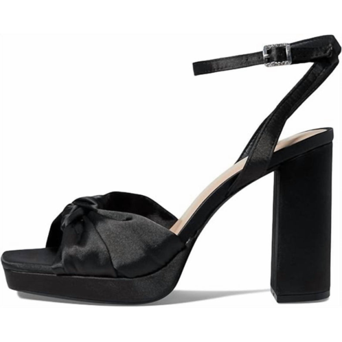 MIA womens beky knot-front heels in black