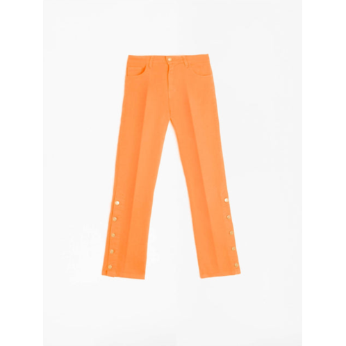 Vilagallo trouser fabiola denim light in orange fab