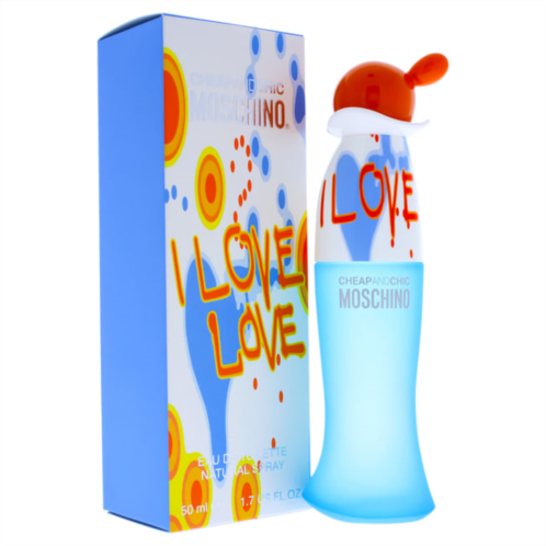 Moschino i love love cheap and chic by for women - 1.7 oz edt spray