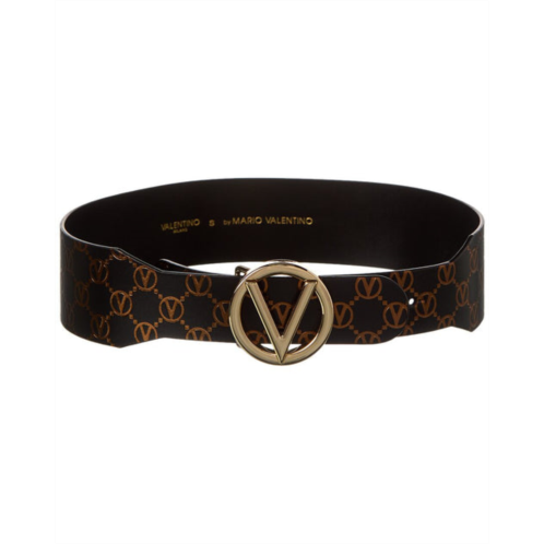 Valentino by Mario Valentino justine monogram leather belt