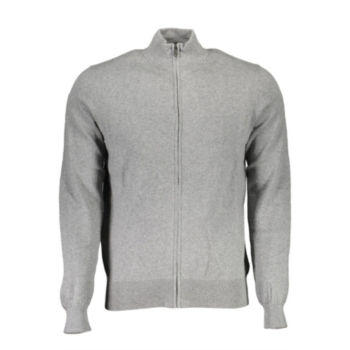 North Sails sleek zip-up cardigan with embroide mens logo