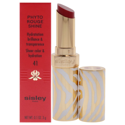 Sisley phyto-rouge shine lipstick - 41 sheer red love by for women - 0.1 oz lipstick (refillable)