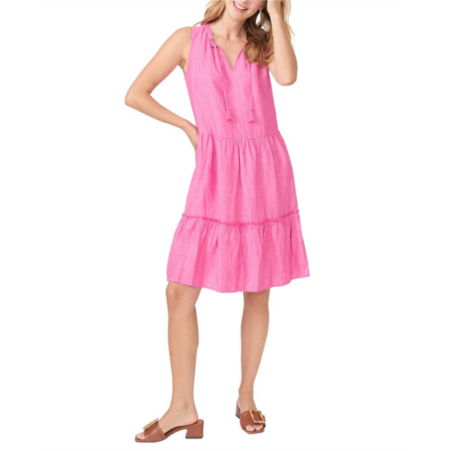 J.McLaughlin christa linen-blend dress