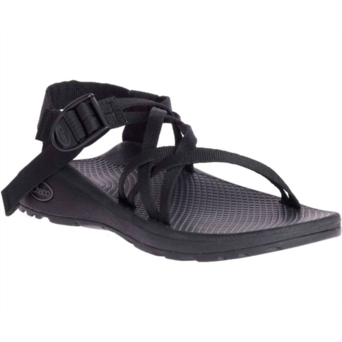Chaco womens z/cloud x sandal in solid black