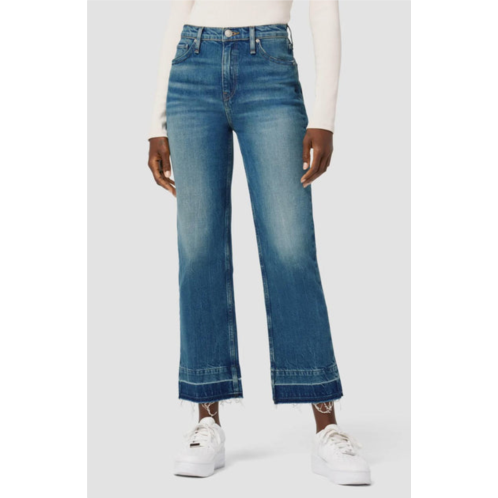 Hudson remi high-rise straight ankle jeans in moon wash