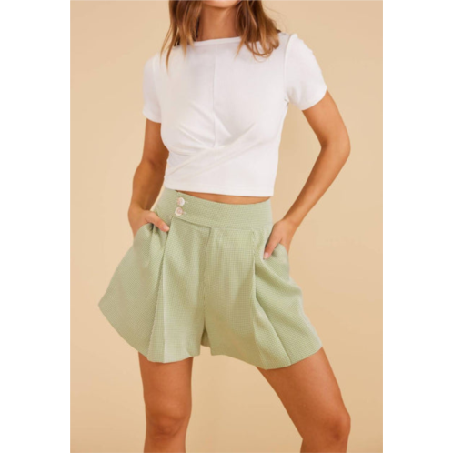 MINKPINK marni shorts in green