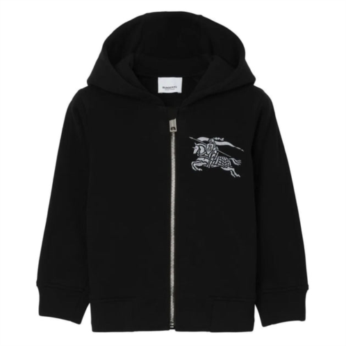 Burberry black zip up hoodie
