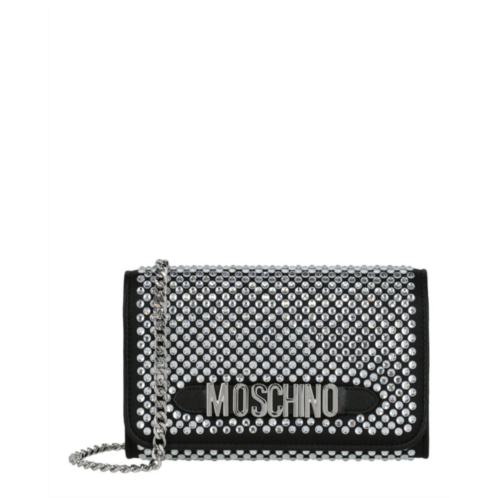 Moschino crystal-embellished crossbody bag