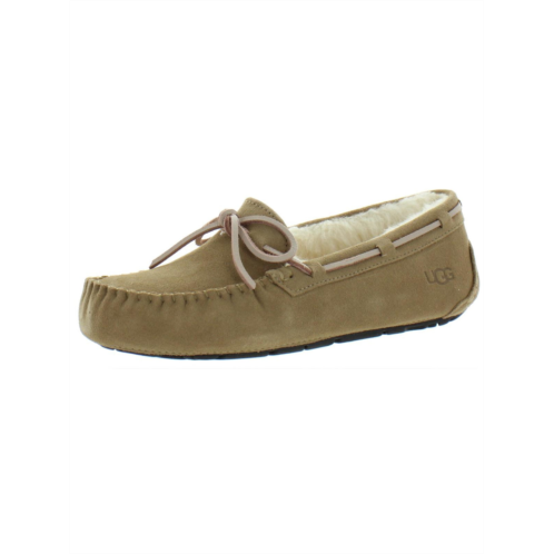 Ugg dakota womens suede shearling lined moccasin slippers
