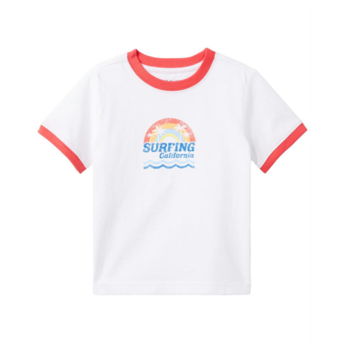 Janie and Jack surfing california t-shirt