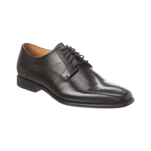 Curatore medallion toe leather oxford