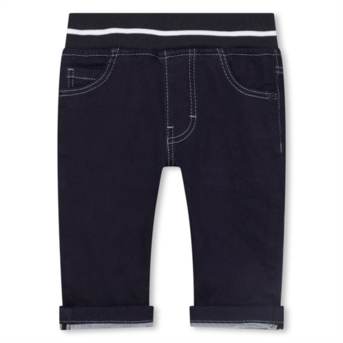 BOSS blue regular fit denim trousers