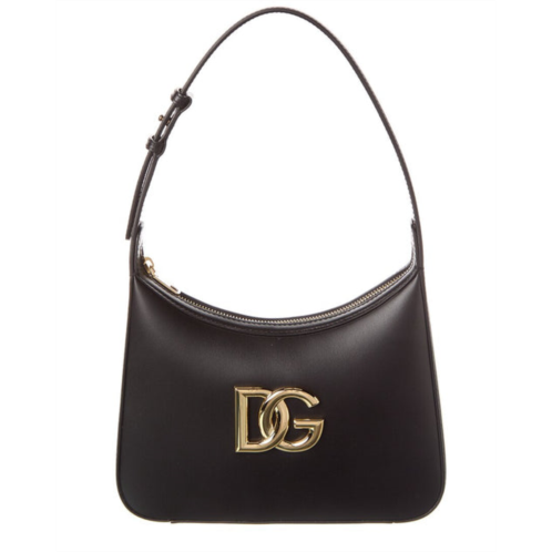 Dolce & Gabbana 3.5 leather hobo bag