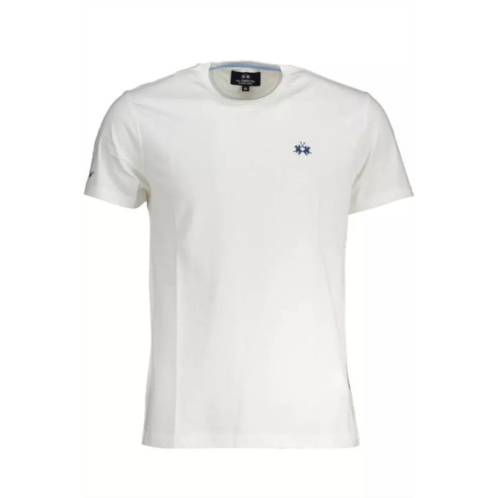 La Martina elegant embroide mens tee