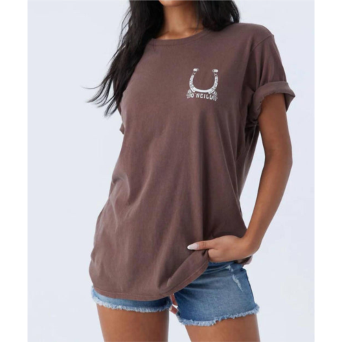 prickly pear tee in mocha