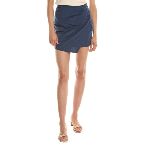 Monrow asymmetric skirt