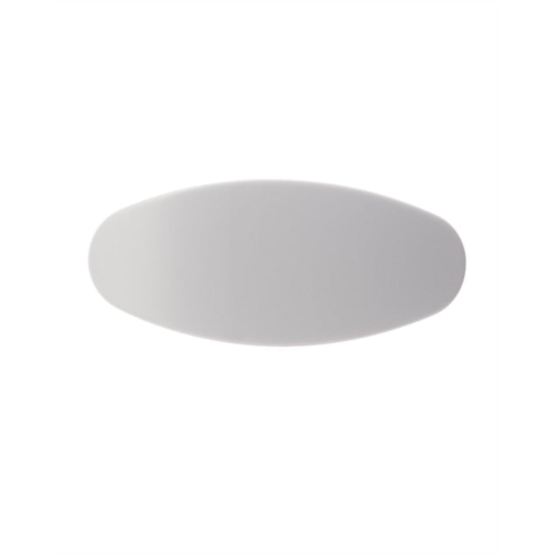 MACHETE jumbo oval barrette in light grey