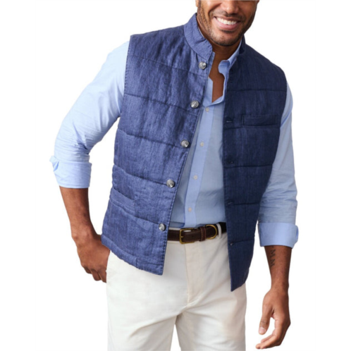 J.McLaughlin solid gerard linen vest