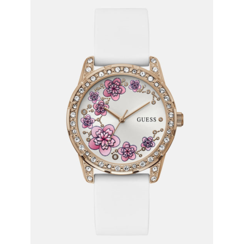 Guess Factory rose gold-tone analog watch