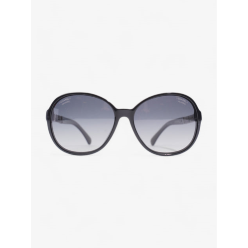 Chanel chain detail polarized sunglasses acetate 135mm