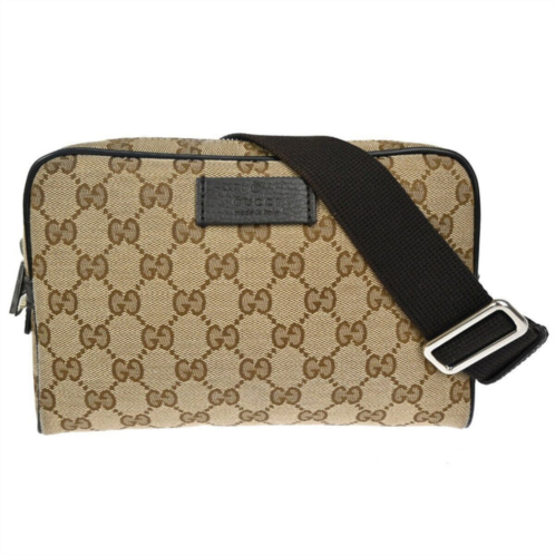 Gucci ssima canvas shoulder bag (pre-owned)