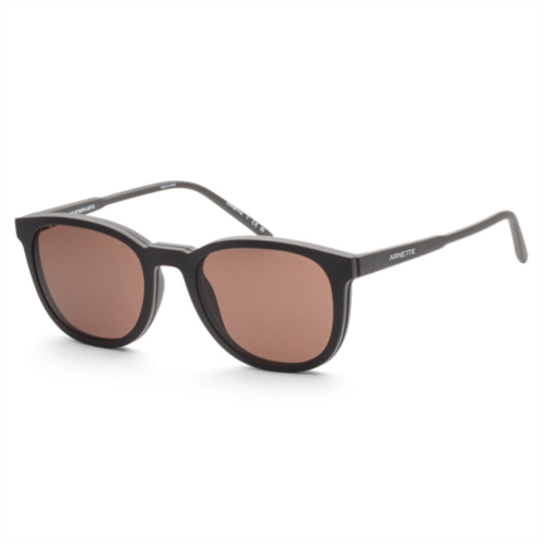 Arnette mens 53 mm brown sunglasses an4289-27811w-53