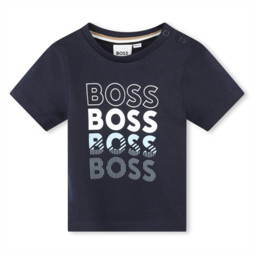 BOSS navy logo t-shirt