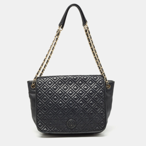 Tory Burch quilted leather marion flap chain shoulder bag