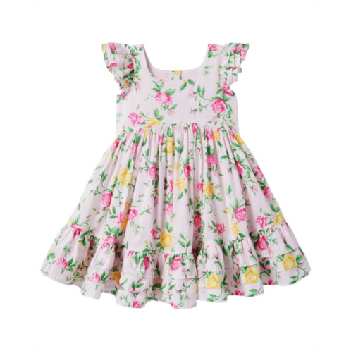 Janie and Jack floral ruffle dress