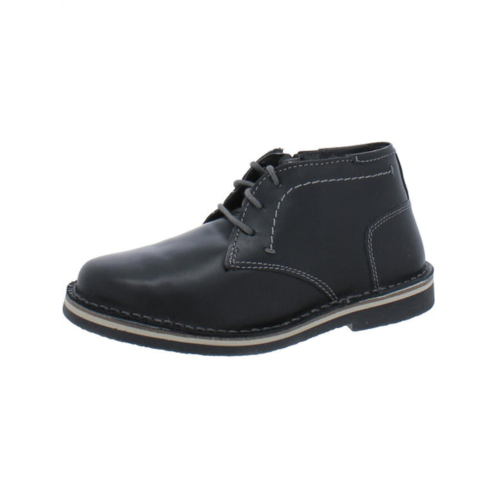 Steve Madden harkeen boys leather oxford ankle boots